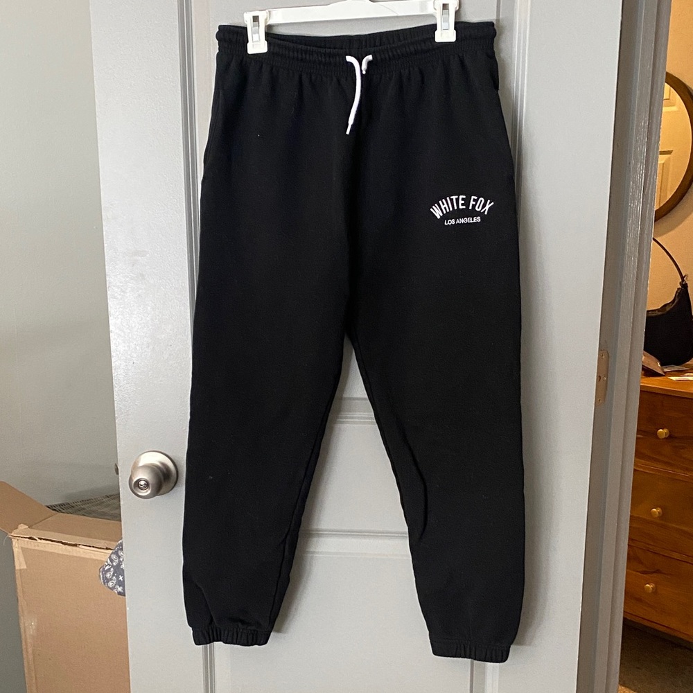 White Fox Boutique Charcoal Joggers